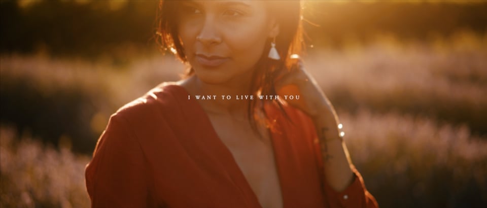 I want to live with you